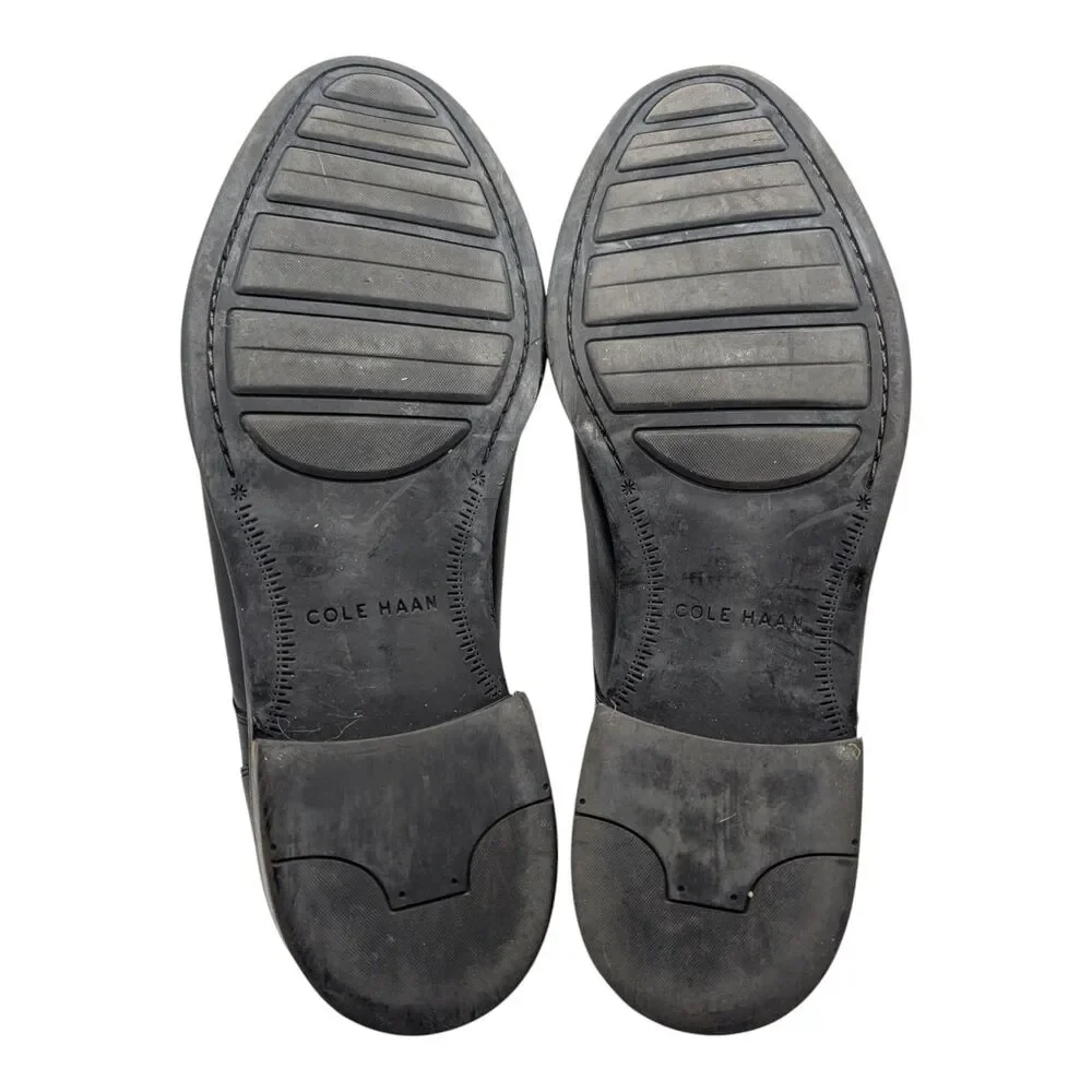 Cole Haan Men's Lenox Hill Leather Split Toe Oxford Shoes Black Size 11 Career